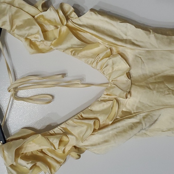 Princess Polly Yellow Ruffle Mini Dress - Picture 4 of 10